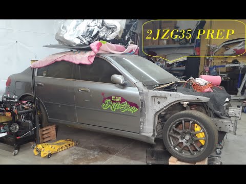 Prepping the 2JZ-G35. News about the BRZ drift car!