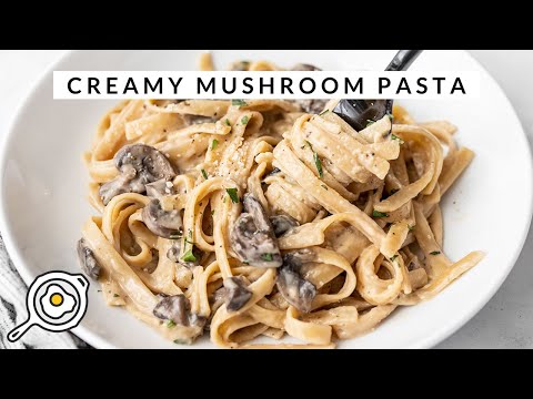 One Pot Creamy Mushroom Pasta