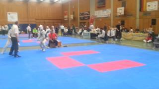 preview picture of video 'Hasib (TG-BIberach) Korntal-Münchinger Cup 2014 1Kampf 2 Runde'