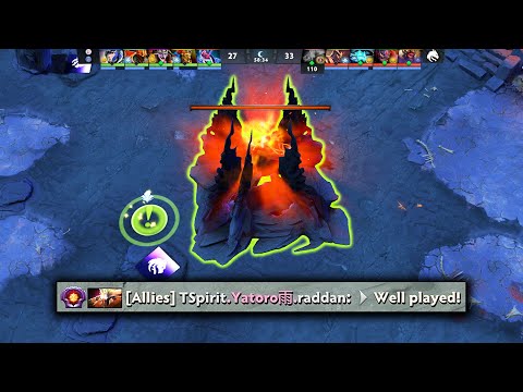 YATORO literally watching his team CARRY him - Riyadh Masters