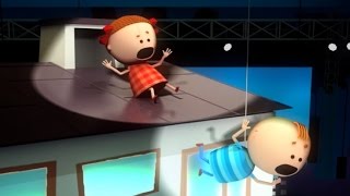 Аркадий Паровозов спешит на помощь - Салют на крыше - Серия 74