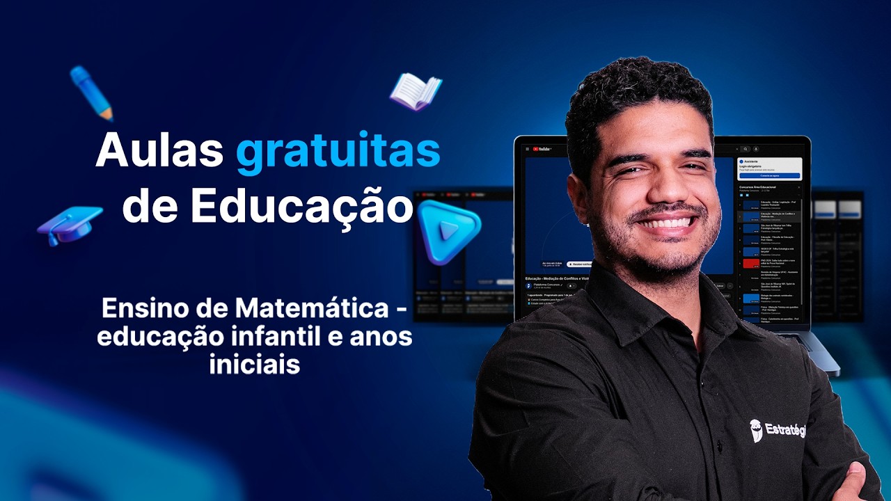 Ensino de Matemática - educação infantil e anos iniciais - Aulas gratuitas de Educação