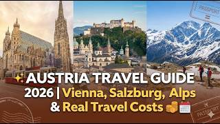 ✨ Austria Travel Guide 2026 | Vienna, Salzburg, Alps & Real Travel Costs#europe #TravelItinerary