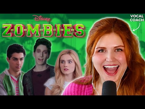 DISNEY ZOMBIES I Vocal Coach Reacts
