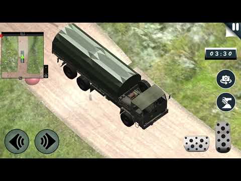 Us Army Off Road Truck Driver Gameplay - Cargo Truck Military Simulator
