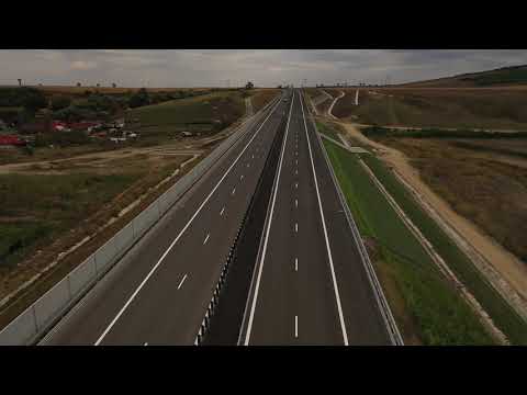 Autostrada A3 Chetani - Iernut cu cateva ore inainte de inaugurare 18.09.2020