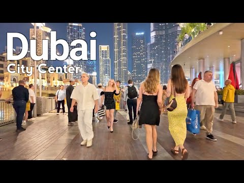Dubai 4K🇦🇪 Downtown Dubai Future of Luxury Living Walking Tour