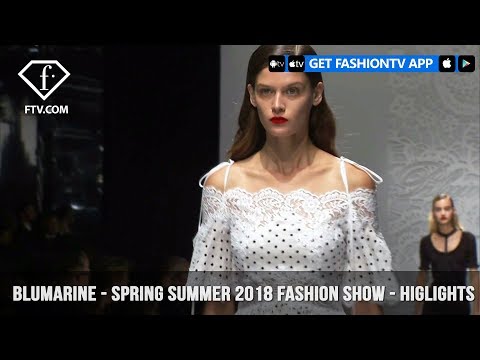 Blumarine Spring/Summer 2018 Fashion Show Highlights Milan Fashion Week | FashionTV | FTV