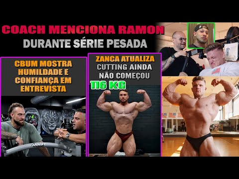 Ramon na cabeça de Urs? Urs está enorme + Zancanelli nem começou o cutting + CBUm + Big Ramy mostra