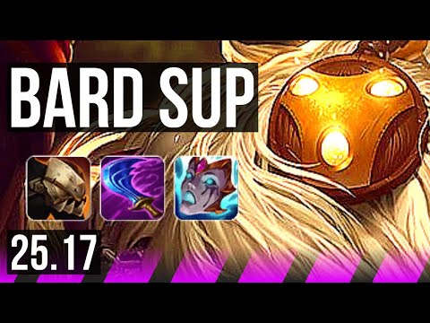 BARD & Jhin vs SENNA & Heimerdinger (SUP) | 29k DMG, 8/3/21 | EUW Master | 25.17