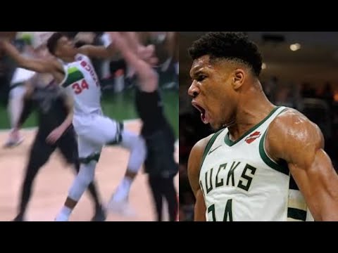 Disrespectful and Inhumane Dunk by Giannis Antetokounmpo Makes Pistons Bow In his Presence