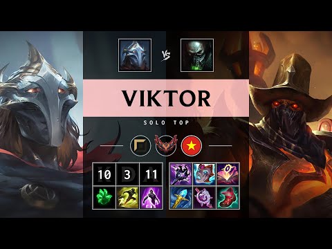Viktor Top vs Urgot - VN Grandmaster Patch 25.13