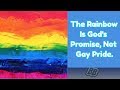 The Rainbow Is God S Promise Not Gay Pride