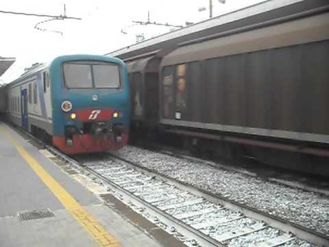 Transito del merci ripreso al volo a Salerno