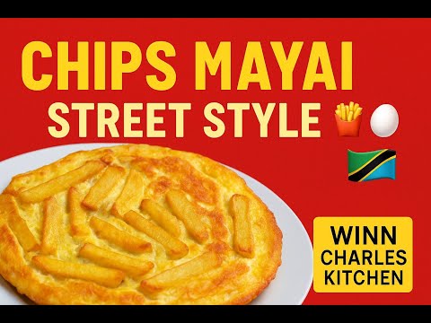 Easy Chips Mayai Recipe to Make at Home | Tanzanian Delicacy 🍟🥚