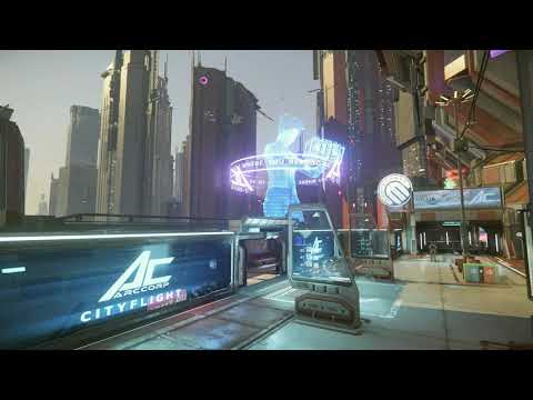 Star Citizen Area 18 Platform Loop