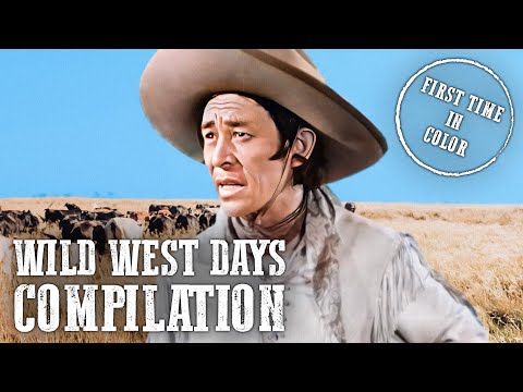 Wild West Days Compilation Part 1 | Best Of | Western Series | Colorized