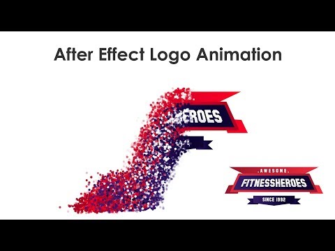 Easy After Effects Tutorial Particles Logo Text Animation Download Free Template