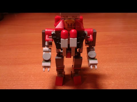 Сборка экзо скелета для минифигурки из лего