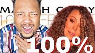 Mariah Carey - 100% Reaction ( First Time Hearing )