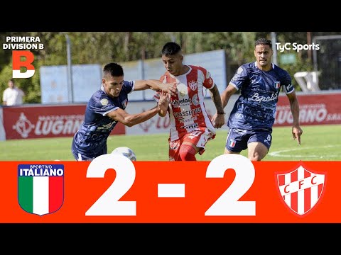 Sportivo Italiano 2-2 Cañuelas | Primera División B | Fecha 8 (Apertura)