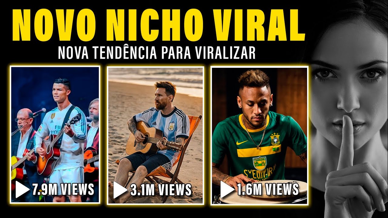NOVA TENDÊNCIA DE NICHO VIRAL - Nicho Gringo para Tiktok e Youtube Shorts