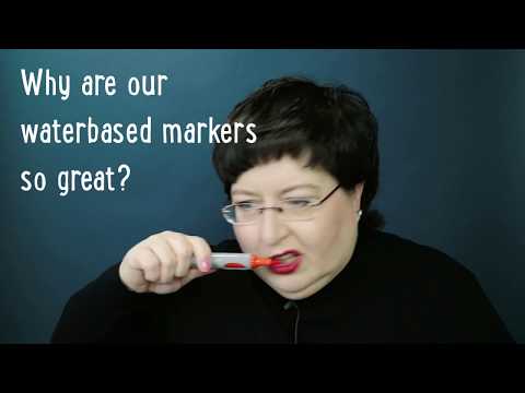 Why are our waterbased markers so great?