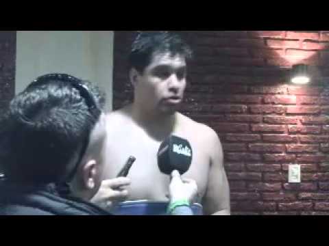 Matías Vidondo post Fabio Moli