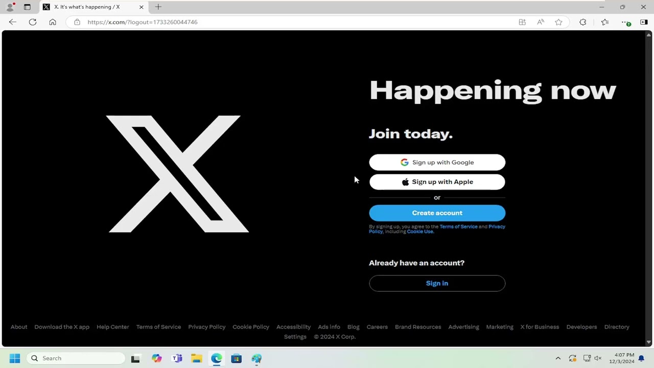 How To Sign Into Twitter (X) [Tutorial]