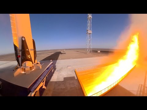 ZhuQue-3 hot fire test