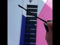 JZA invisible black 6 cm wavy (100 pcs)
