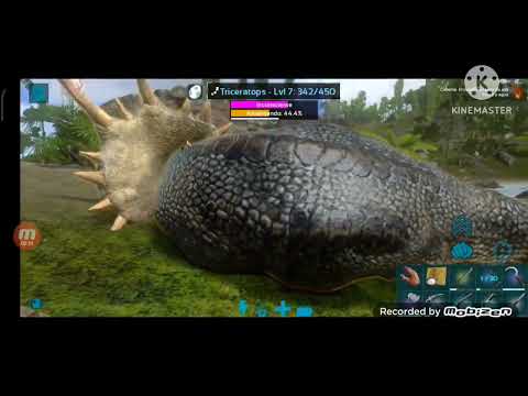 Cómo domesticar un triceratops en 5 minutos o incluso menos en ARK mobile