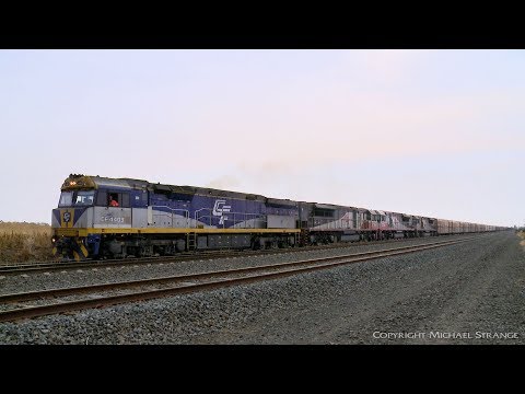 SCT 5PM9 Departs Gheringhap Loop (19/1/2020) - PoathTV Australian Freight Trains & Railways