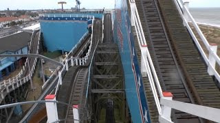preview picture of video 'Roller Coaster - Great Yarmouth Pleasure Beach (Front Seat POV)'