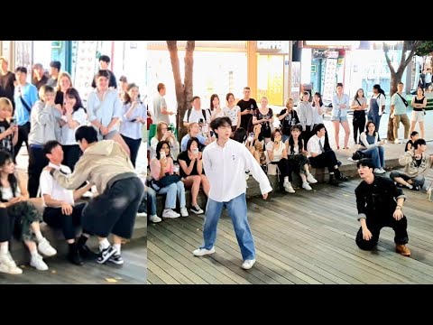 [STREET ARTIST] ONE OF. WITH AUDIENCE. INTERACTIVE SINCHON BUSKING. 240901.
