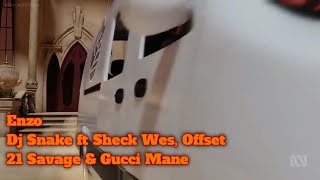 Dj Snake - Enzo ft. Sheck Wes, Offset, 21 Savage &amp; Gucci Mane | 100% Wolf Amv