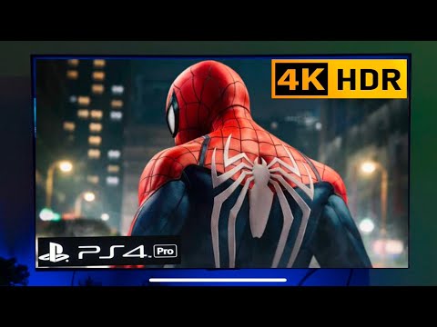 PS4 Pro "SPIDER-MAN" Limited Edition Marvel's Spider-Man Amazing  Playstation 4 Pro [4K HDR 60FPS]