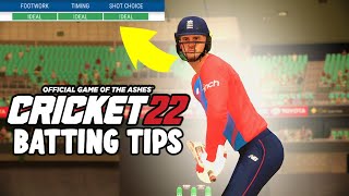 How to Bat in Cricket 22 | Batting Tutorial & Tips | Welcome to Gaming