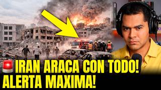 IRÁN ATACA CON FURIA A ISRAEL: TEL AVIV BAJO FUEGO