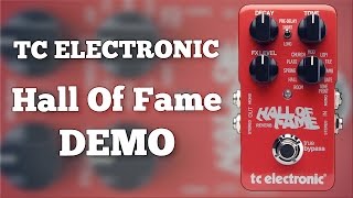 Video thumbnail for TC Electronic Hall Of Fame Reverb Demo by Ryan Lutton