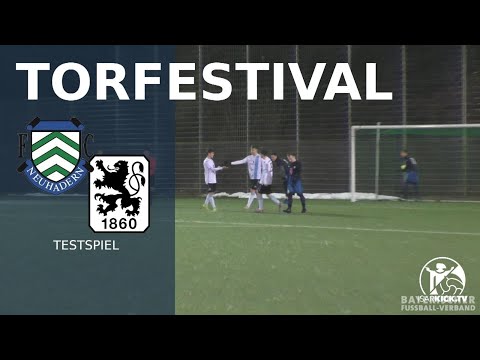 Hungrige Löwen feiern Torfestival | FC Neuhadern - TSV 1860 München II (Testspiel)
