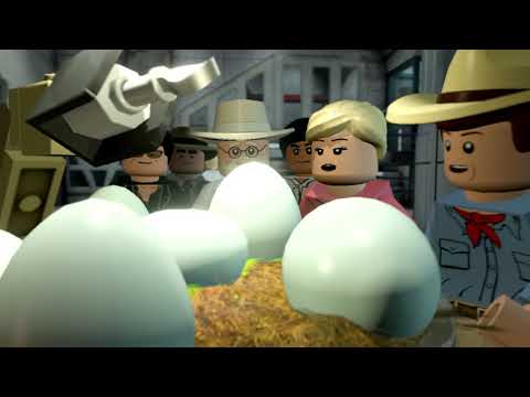 WARNER BROS LEGO Jurassic World video
