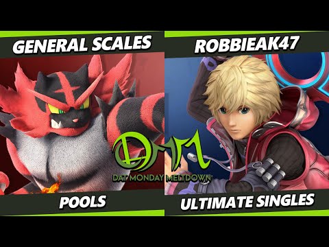 DAT MM 280 - General Scales (Incineroar) Vs. RobbieAK47 (Shulk) Smash Ultimate - SSBU