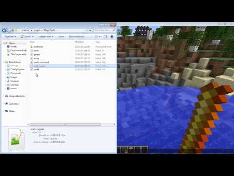 Minecraft Plugins - Tuto MagicSpells Partie 2