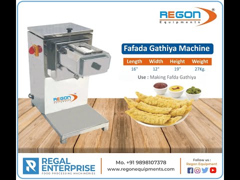 Fafda Machine Fafda Making Machine