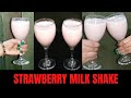 Shorts Strawberry Milk Shake Recipe Milk Shake Recipe Healthy Milk Shake