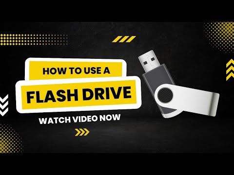 How To Use A Flash Drive For Beginners On Computer