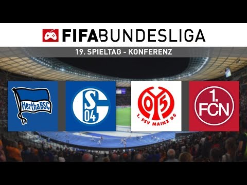 FIFA-BUNDESLIGA l KONFERENZ - 19.Spieltag l FIFA 19