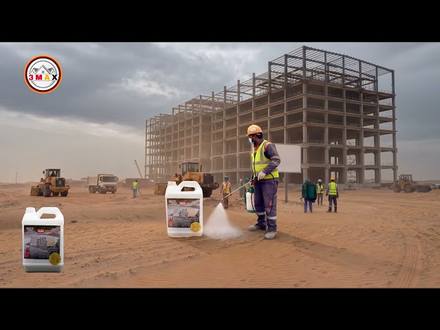 غراء لاصق لتثبيت الحصى و الرمال في الهواء الطلق ،  تثبيت قوي ويسمح دخول الماء وتنفس التربة دون أي تأثير على البيئة .  الغراء غير سام امن للحيوانات الاليفة وامن للنباتات .  يتحمل أشعة الشمس والأمطار دون أي تأثير  . يتم التخفيف 1ليتر ماء مع 1ليتر مثبت