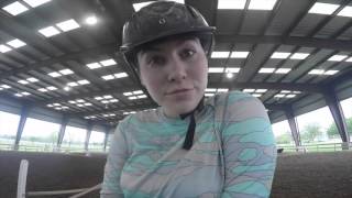 Gloomy day at the barn